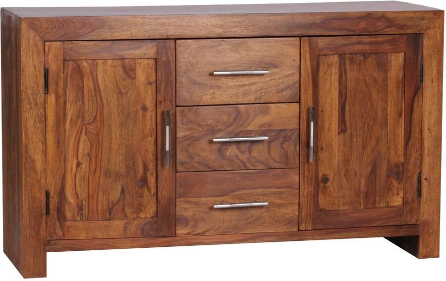 Wohnling Dressoir MUMBAI sheesham bruin 118 cm WL1.201 - Foto 2
