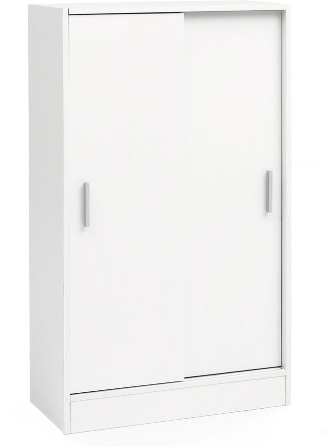 Ervesto archiefkast WL5.817 hout 60 x 107 5 x 28 5 cm wit Multifunctionele kast ontwerpen Kantoor kast Modern Ladenkast Halmeubels Dressoir op de gang Kleine opbergkast