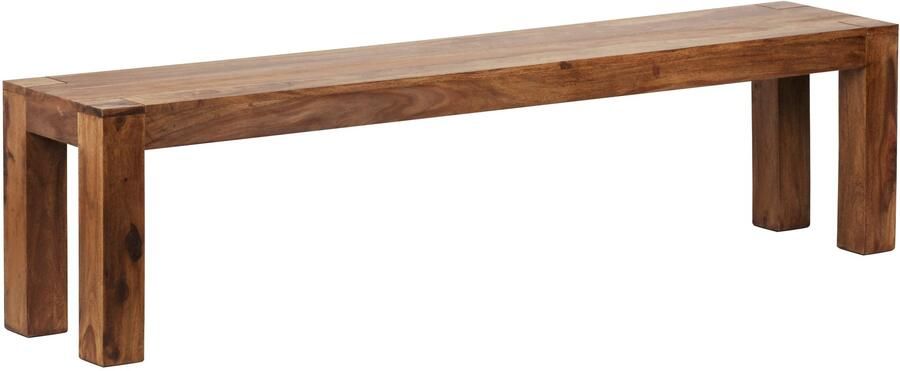 Wohnling Eetkamerbank sheeshamhout 180 cm lang - Foto 2