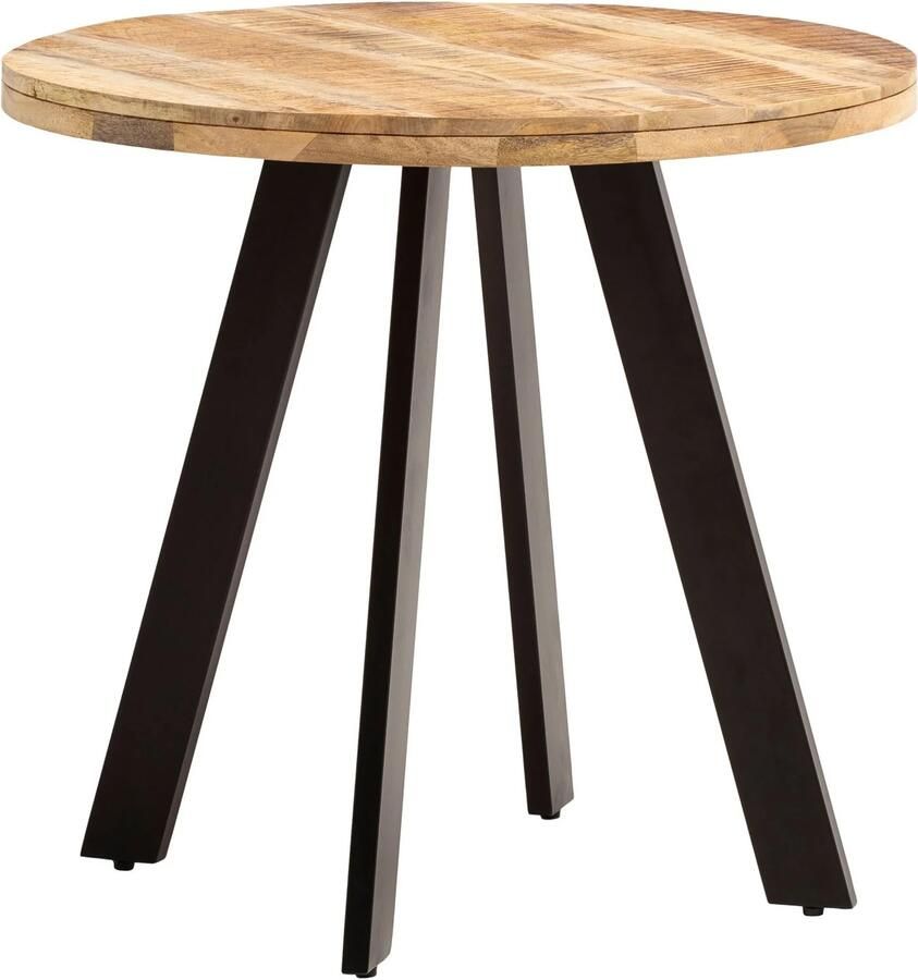 Wohnling Eettafel mangohout 80x80 cm