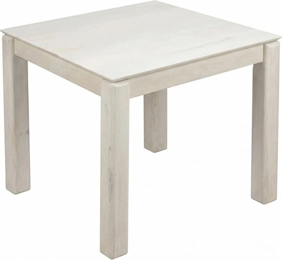 Wohnling Eettafel mangohout 80x80 cm WL7.489
