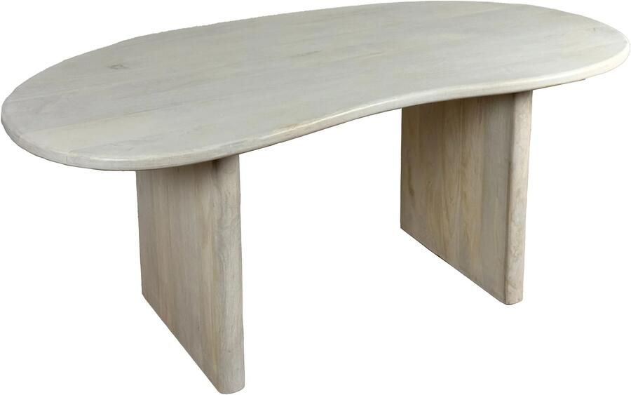 Wohnling Eettafel mangohouten blad 180x90 cm