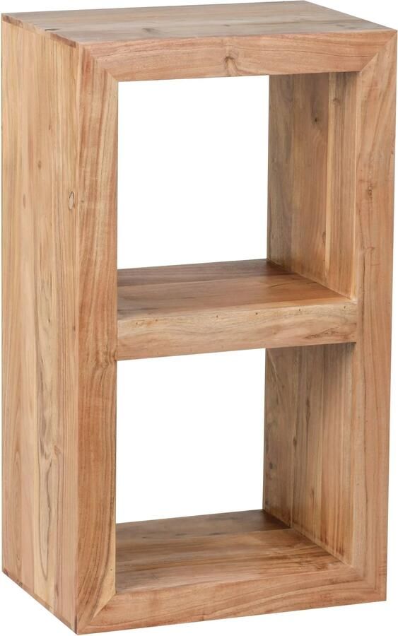 Wohnling Open kast MUMBAI acacia 88 cm hoog - Foto 2