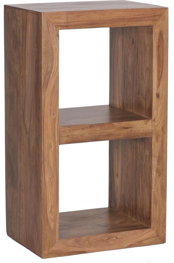 Wohnling Open kast MUMBAI sheesham 88 cm hoog