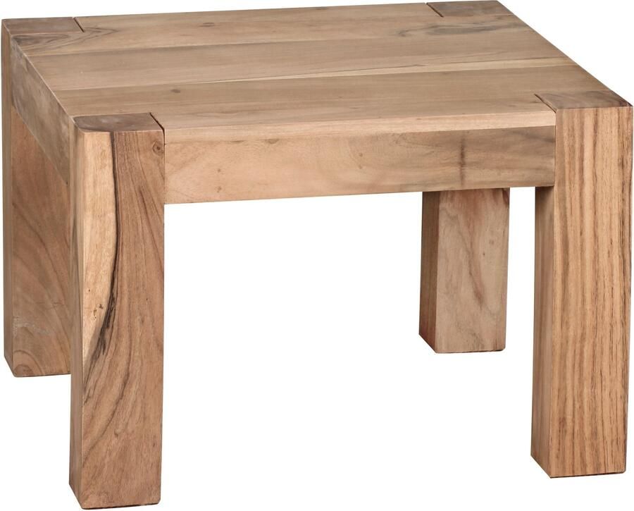Wohnling Salontafel acaciahout bruin 60 cm - Foto 2