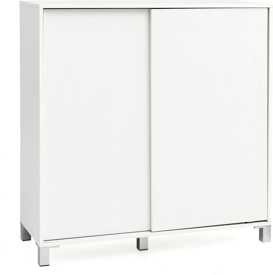 Wohnling Schoenenkast wit 38 cm breed