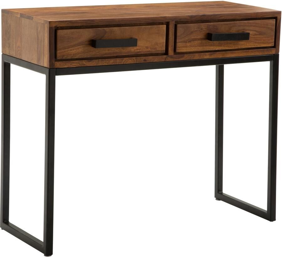 Wohnling Sidetable sheeshamhout 36x77x90 cm - Foto 2