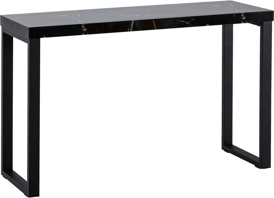 Wohnling Sidetable zwart 120 cm lang