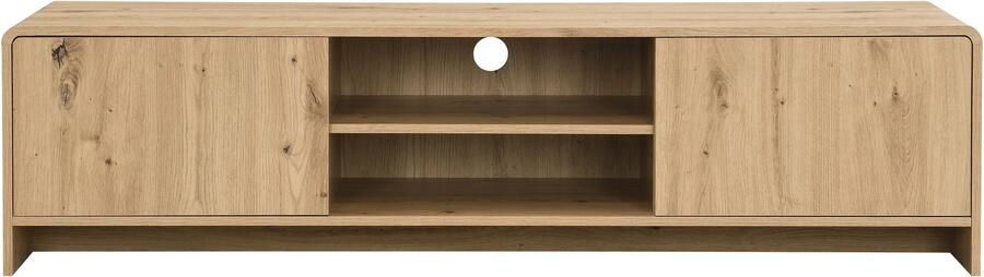 Wohnling Tv-meubel TV- eiken 155 cm breed