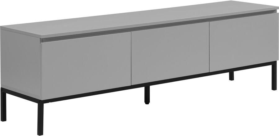 Wohnling Tv-meubel TV- grijs 150 cm breed