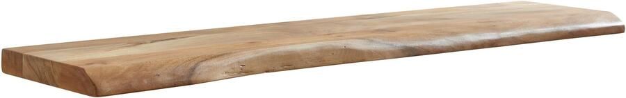 Wohnling Wandplank acaciahout 120 cm breed