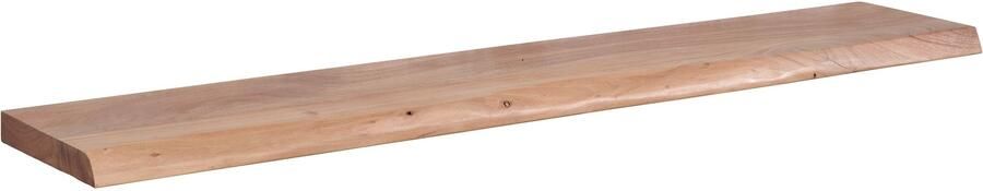 Wohnling Wandplank acaciahout 140 cm breed - Foto 2