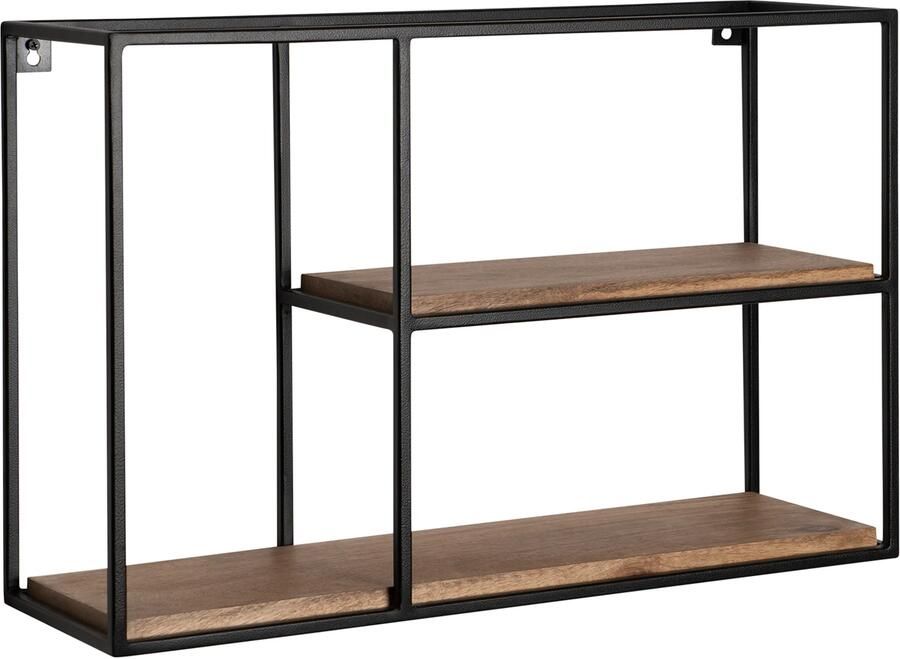 Wohnling Wandplank mangohout 60 cm breed