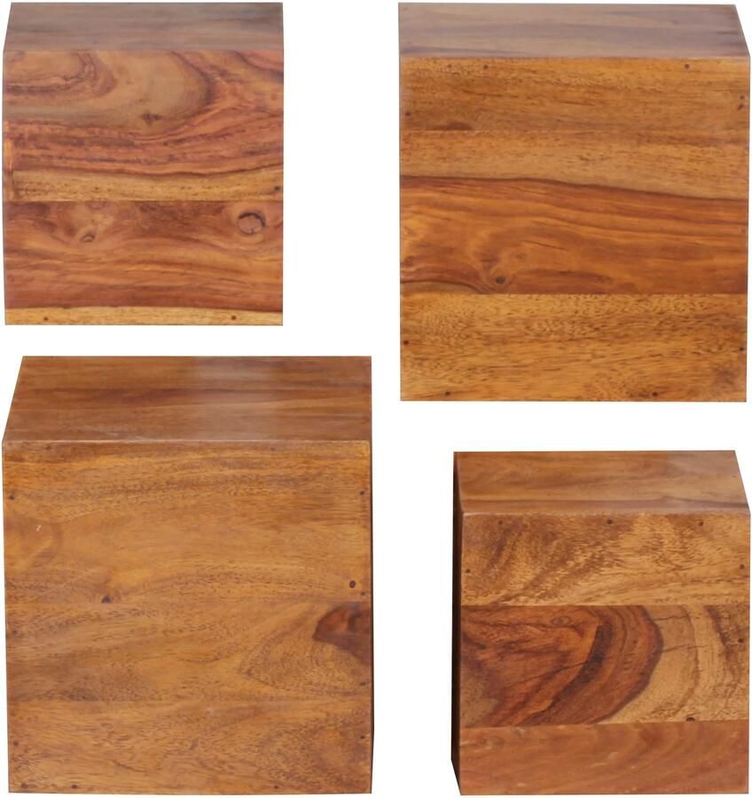 Wohnling Wandplank MUMBAI sheeshamhout 25 cm