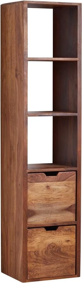 Wohnling Wandplank sheeshamhout 120 cm lang - Foto 2