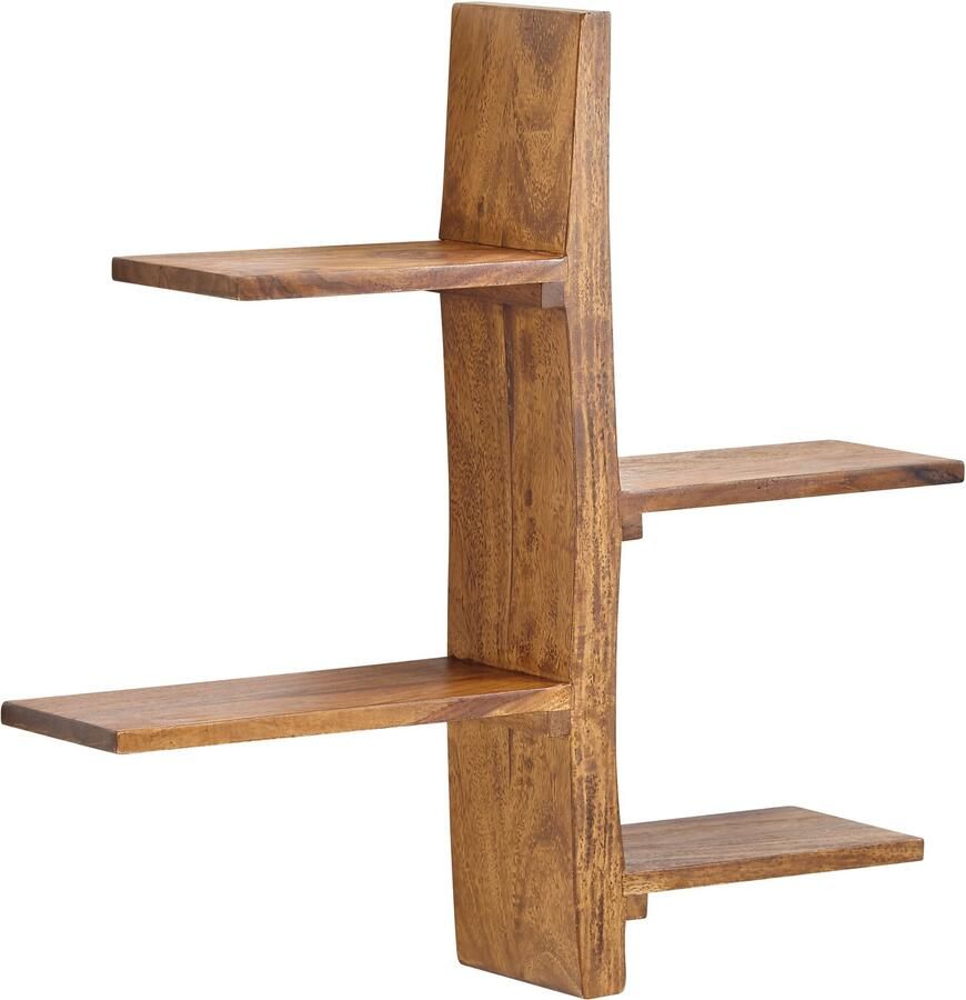 Wohnling Wandplank sheeshamhout 58 cm diep