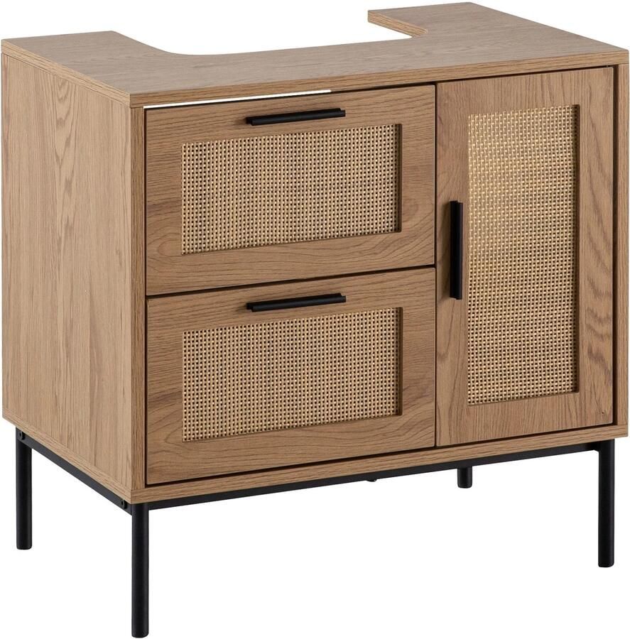 Wohnling Wastafelkast eiken 60x60x40 cm