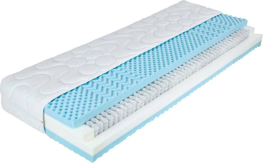 Alina sleeping Pocketveringsmatras Nero hoogte 20 cm