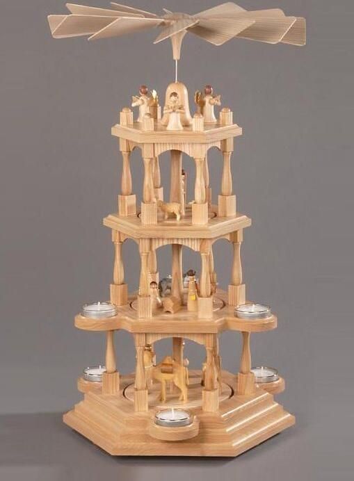 Albin Preissler Kerstpiramide De geboorte van Jezus kerstversiering