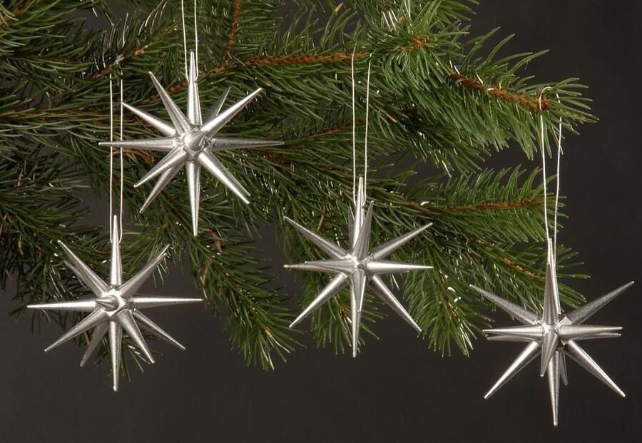 Albin Preissler Kerstversiering kerstboomdecoratie (set 4-delig)