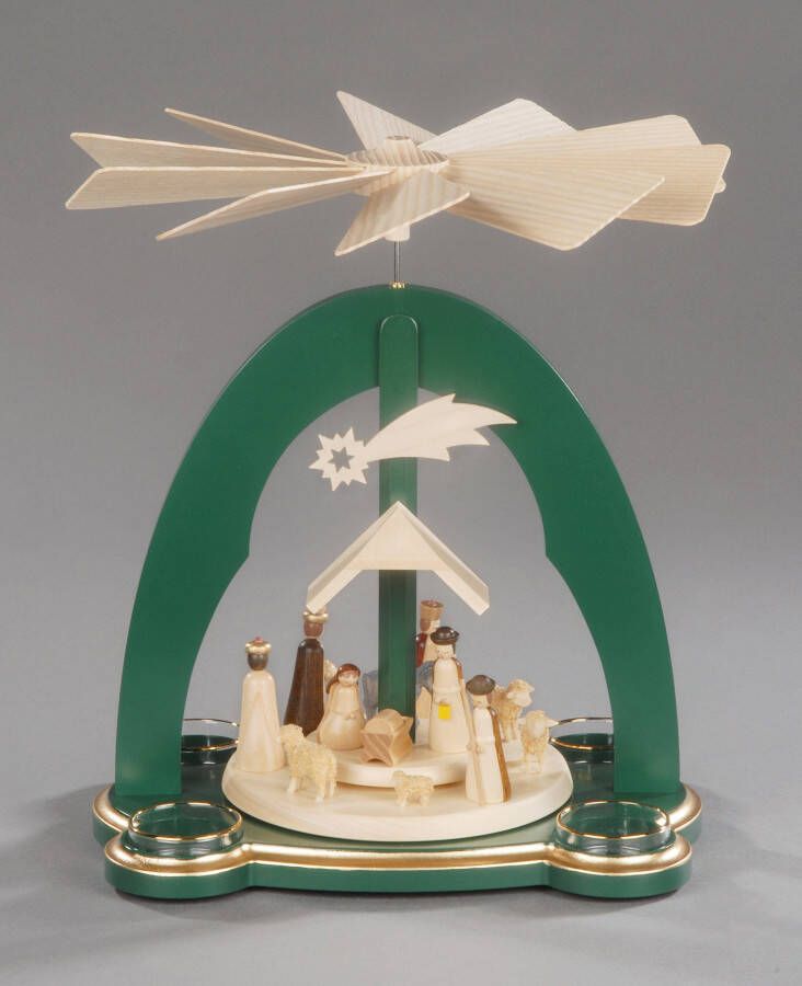 Albin Preissler Kerstpiramide De geboorte van Jezus kerstversiering (1 stuk)