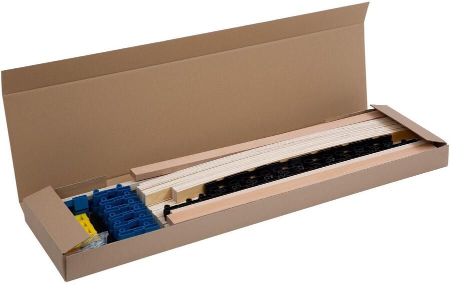 Älgdröm Lattenbodem Glomma NV 90x200 140x200 cm en andere maten Lattenbodem voor alle matrassen & zelfmontage duurzaam ergonomisch (1 stuk) - Foto 3