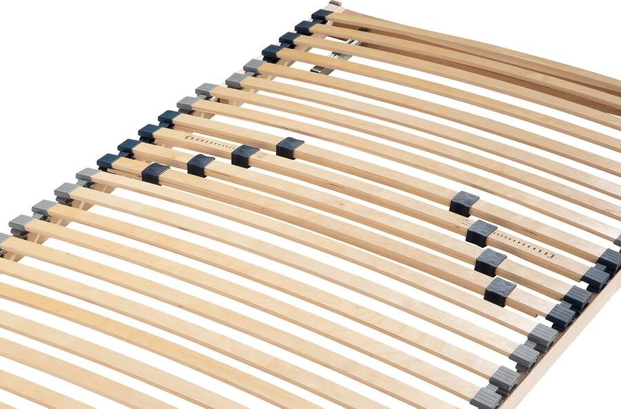 Älgdröm Lattenbodem Randsfjord 90x200 140x200 cm en andere maten Lattenbodem voor alle matrassen duurzaam ergonomisch 7-zone (1 stuk) - Foto 3