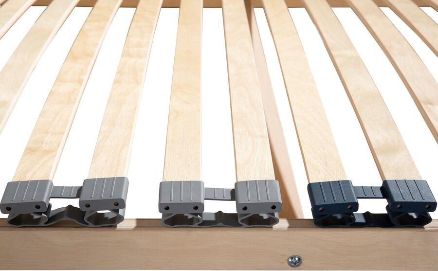 Älgdröm Lattenbodem Randsfjord 90x200 140x200 cm en andere maten Lattenbodem voor alle matrassen duurzaam ergonomisch 7-zone (1 stuk) - Foto 4