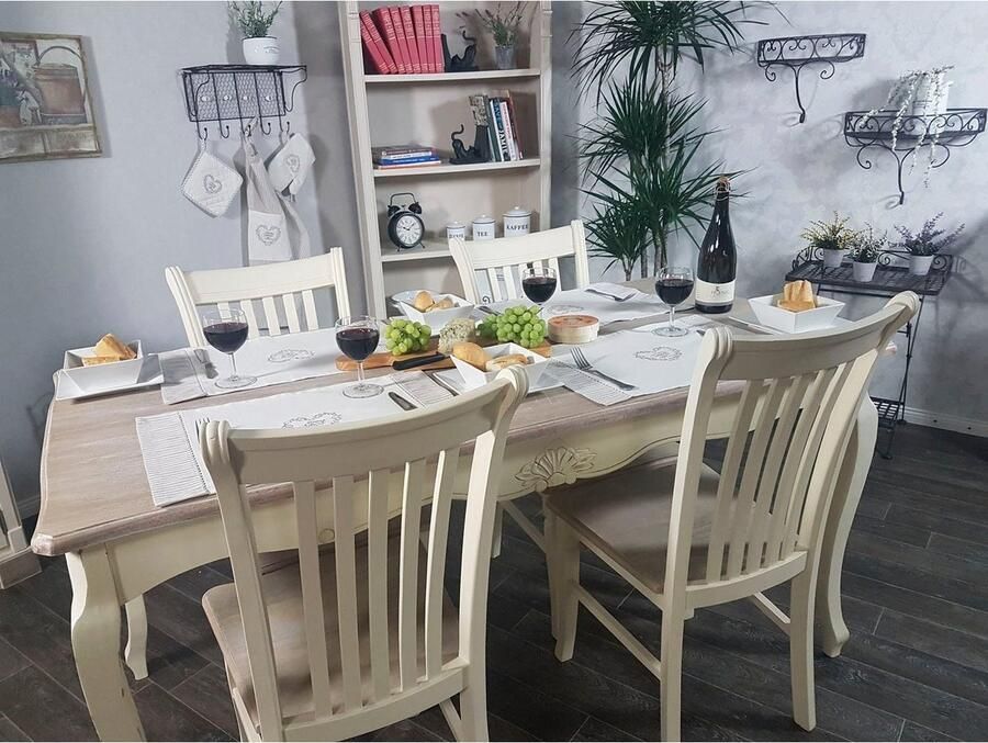 Ambiente Haus Decoratief wandrek Set wandrekken antiek-bruin (1 stuk) - Foto 2