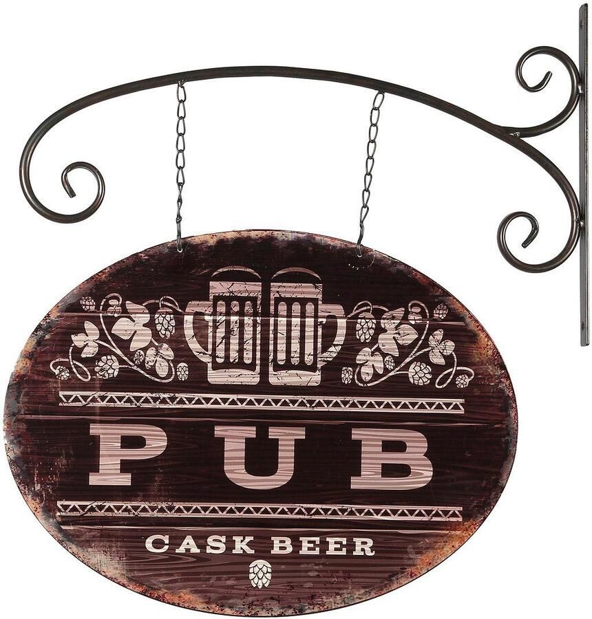 Ambiente Haus Metalen artprint Pub bord 48 cm (1 stuk) - Foto 2