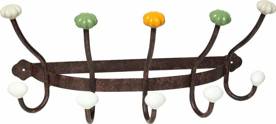 Ambiente Haus Kapstok Veelkleurige klaprozen - Foto 2