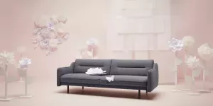 Andas 2 5-zitsbank Nordfyn chic design in 3 stofkwaliteiten design by morten georgsen