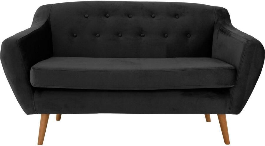 Home affaire 2-zitsbank Hol met capitonnage achter in scandinavische stijl - Foto 6