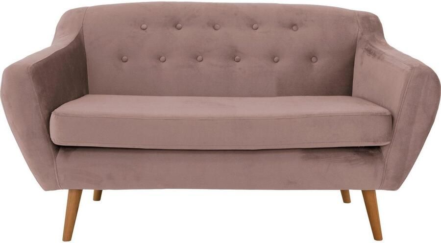 Home affaire 2-zitsbank Hol met capitonnage achter in scandinavische stijl - Foto 6