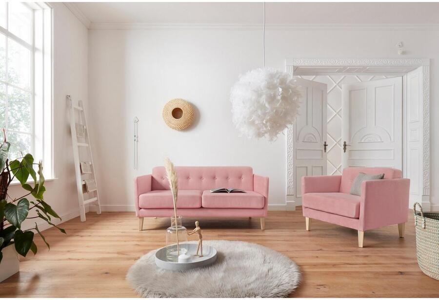 Andas Fauteuil Raadal in scandinavische look met capitonnage design by morten georgsen - Foto 7