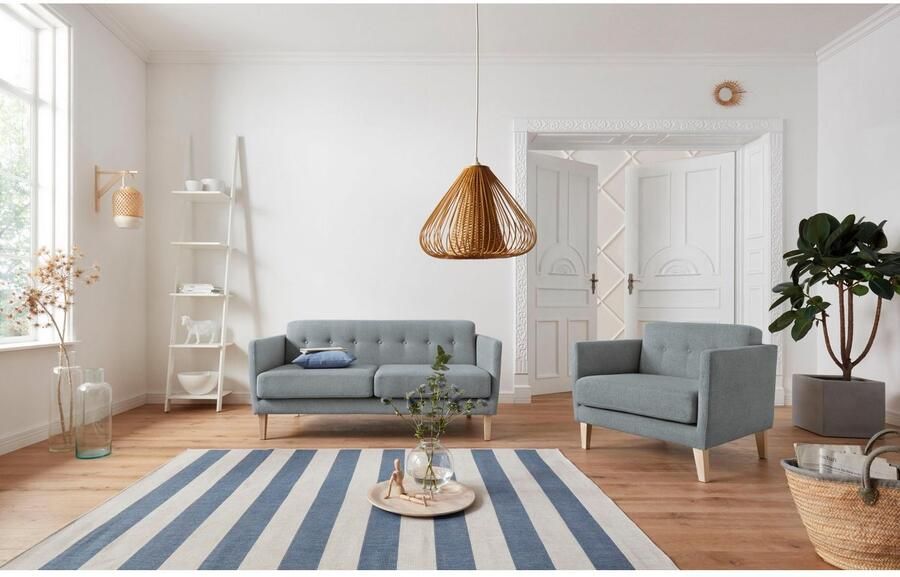 Andas Fauteuil Raadal in scandinavische look met capitonnage design by morten georgsen - Foto 7