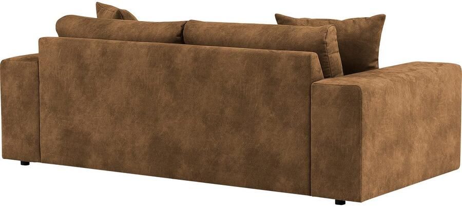 Home affaire 2-zitsbank SLEETLAND XXL in fluweel of vintage lederlook - Foto 8