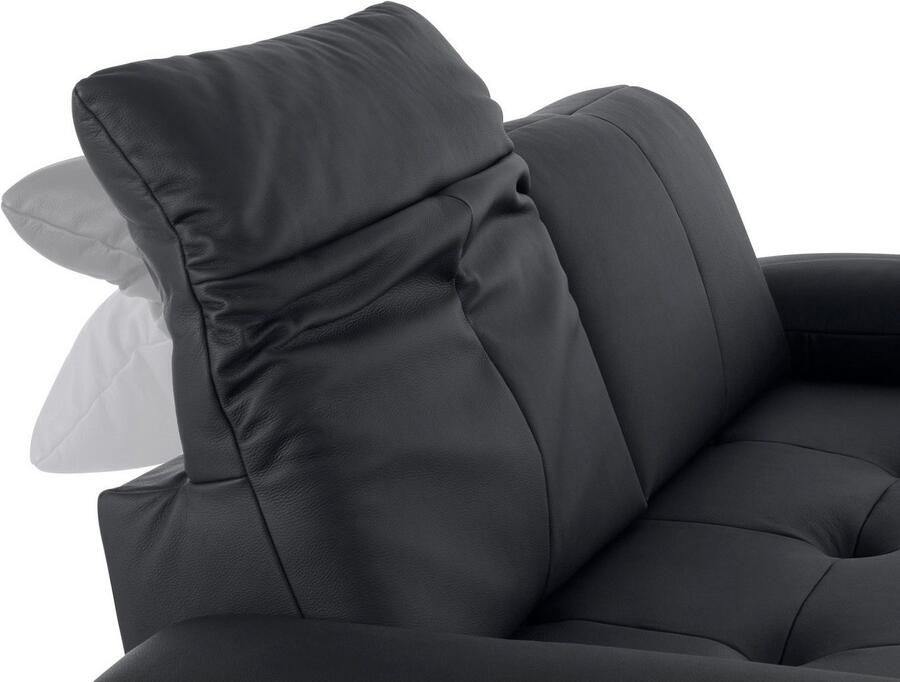 Andas 2-zitsbank Stenlille incl. verstelbare zitdiepte hoofdbord en armleuning