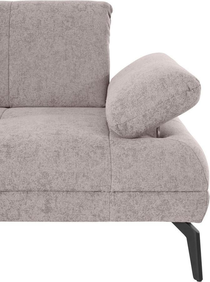 Andas 2-zitsbank Stenlille incl. verstelbare zitdiepte hoofdbord en armleuning