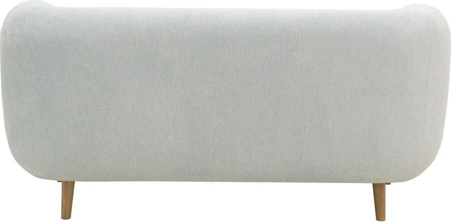 Andas 2-zitsbank Tistam ronde vorm perfecte eenheid organische vorm poten van massief hout - Foto 5