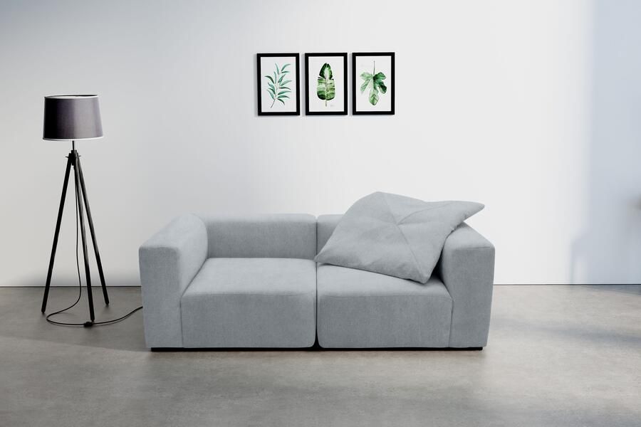 Andas 2-zitsbank Utvik bestaande uit 2 hoekelementen bestaande uit afzonderlijke modules voor individuele samenstelling - Foto 5