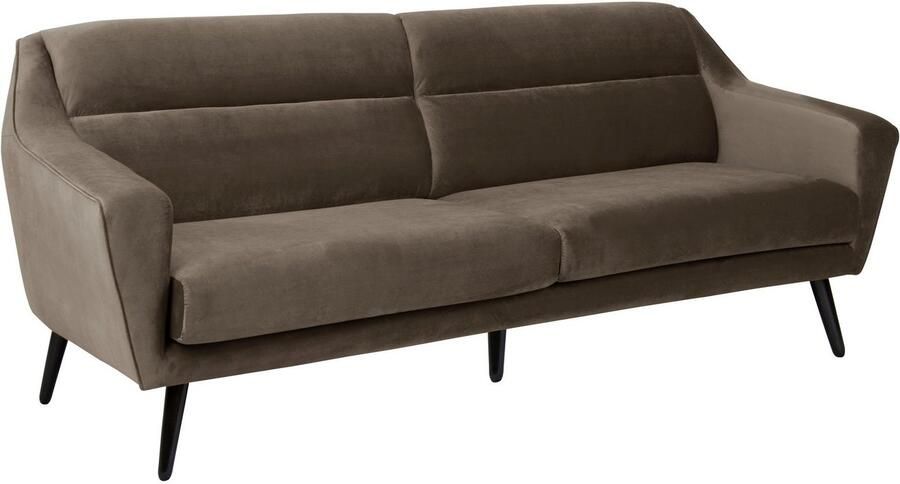 OTTO 3-zitsbank Bille met naad in het rugkussen en eikenhouten poten design by morten georgsen - Foto 4