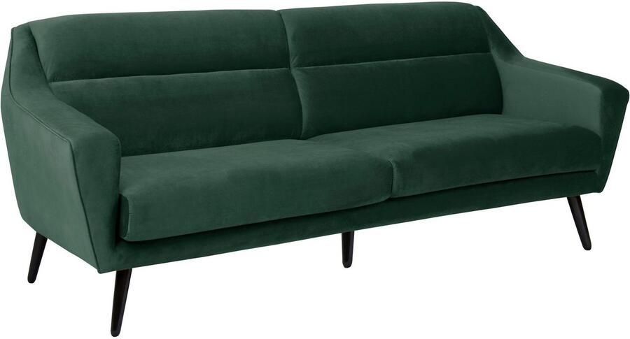 OTTO 3-zitsbank Bille met naad in het rugkussen en eikenhouten poten design by morten georgsen - Foto 4