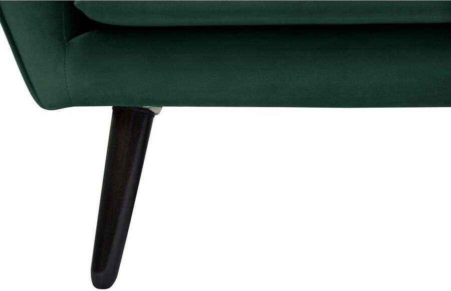 OTTO 3-zitsbank Bille met naad in het rugkussen en eikenhouten poten design by morten georgsen - Foto 2