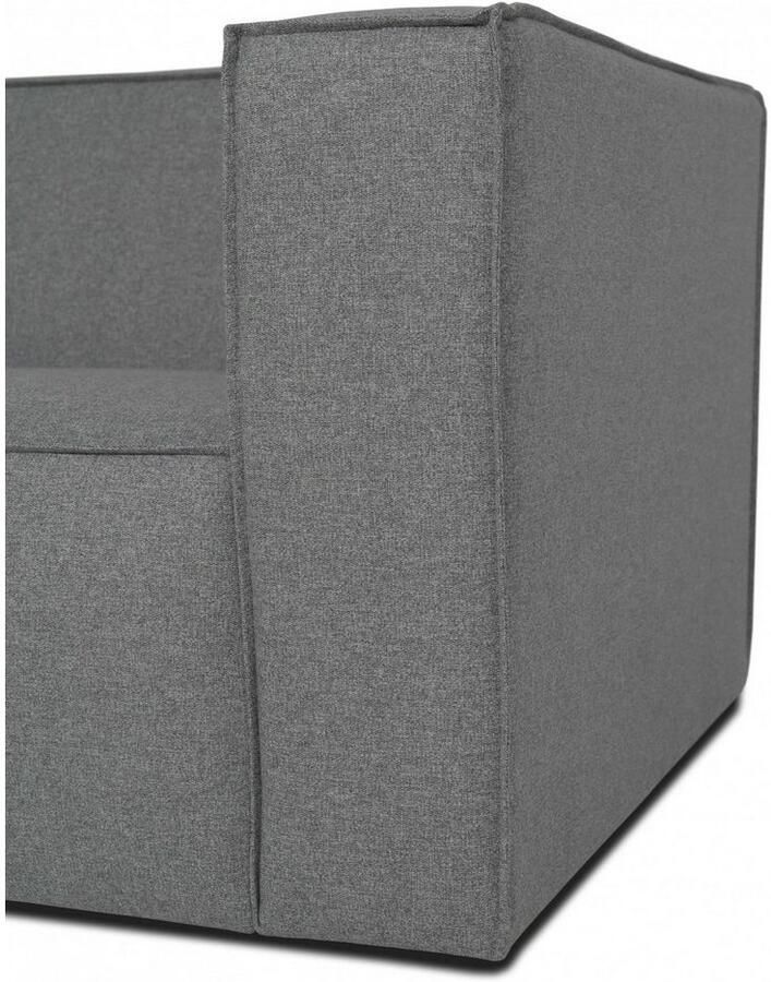 Andas 3-zitsbank Dalby extra diepe zitting met biesnaad aangenaam zitcomfort - Foto 2