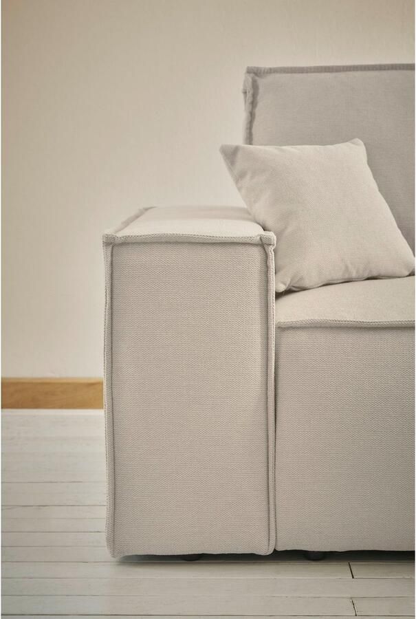 Andas 3-zitsbank FINNLEY slaapbank 257 cm slaapfunctie met bedlade (200 136cm) - Foto 7