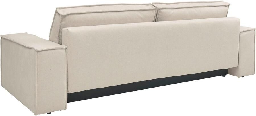 OTTO 3-zitsbank FINNLEY Slaapbank 257 cm Couch met Slaapfunctie & Bedlade beschikbaar in de stofkwaliteiten bouclé structuur fijn en mega cord - Foto 14
