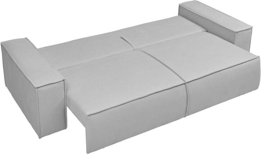 Andas 3-zitsbank FINNLEY slaapbank 257 cm slaapfunctie met bedlade (200 136cm) - Foto 8