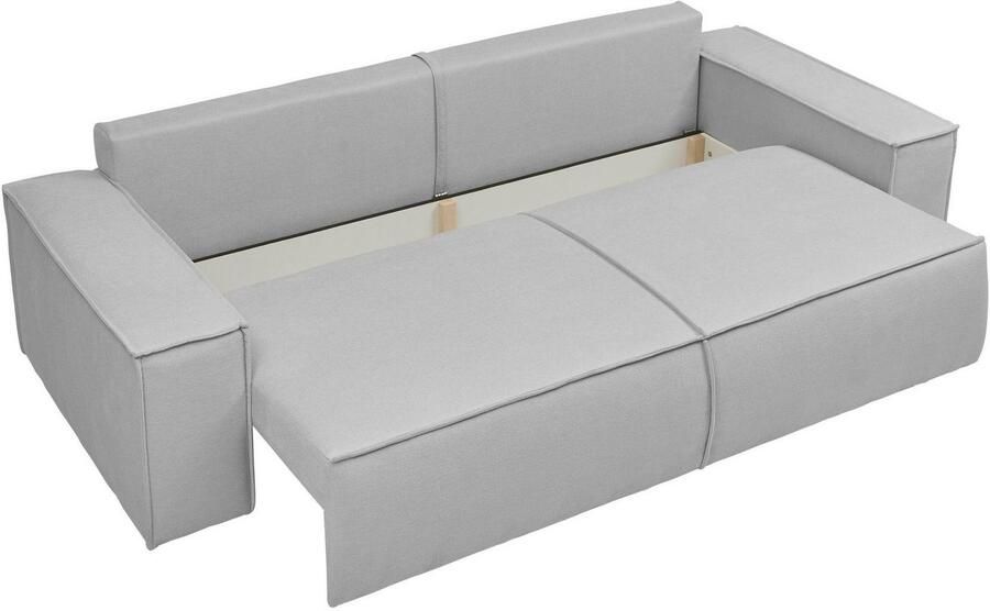 Andas 3-zitsbank FINNLEY slaapbank 257 cm slaapfunctie met bedlade (200 136cm) - Foto 7