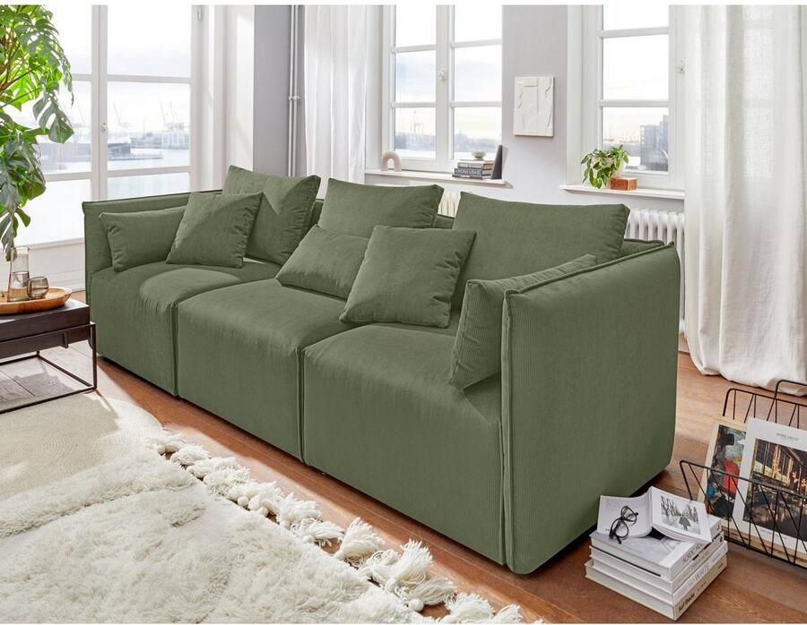 Andas 3-zitsbank Nöre 3 delen in vele stofkwaliteiten en kleuren. zie ook "nöre" (3-delig)